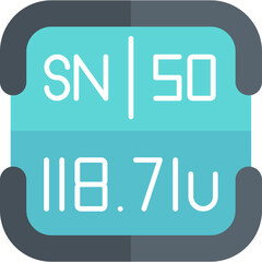 Tin Periodic Table Element Icon