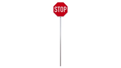 3d model traffic sign illustration