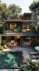 Obraz premium Modern House