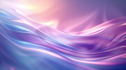 Naklejka premium An abstract background with a soft glow and smooth gradients, perfect for creating a serene and modern look,
