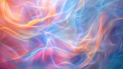 Obraz premium An abstract background with soft, flowing light creating a sense of movement and tranquility, no people
