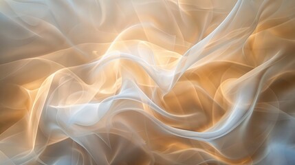 An abstract background with soft, flowing light creating a sense of movement and peace, no people