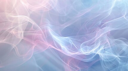 Obraz premium An abstract background with soft, flowing light creating a sense of movement and peace, no people