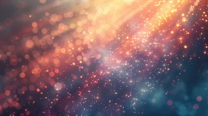Fototapeta premium An ethereal abstract background with subtle light flares and a glowing effect, evoking a sense of wonder and calm