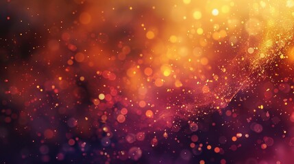 Obraz premium Dark plum abstract background with goldenrod highlights and fluid textures background