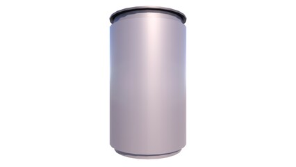 Illustration of trash can 3d model rendering