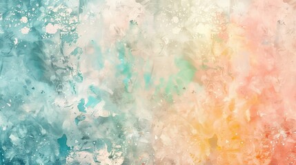 Fototapeta premium Serenity in spring abstract with pastel teal blend background