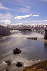 Fototapeta premium Goðafoss - Island - Wasserfall