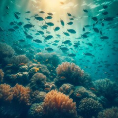 Obraz premium coral reef