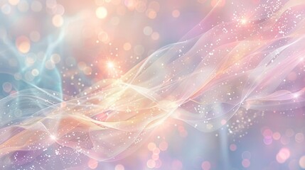 Fototapeta premium Soft spring mosaic: lavender mint and peach blend background