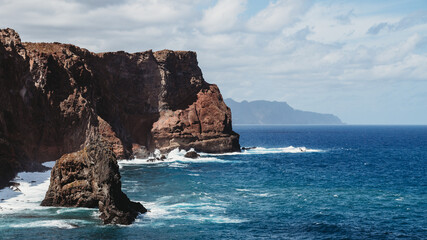 Obraz premium Point of Saint Lawrence on Madeira, Portugal