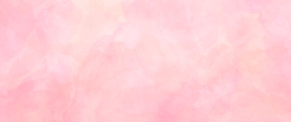 Pink vector watercolor texture. Hand drawn purple abstract vector illustration for background, cover design, interior decor and poster. Template for design. Empty blank.