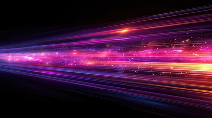 Obraz premium Fast dynamic background Abstract city street light effect lighting speed effect background