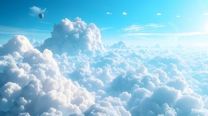 Amazing sea of clouds