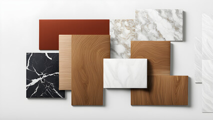 Interior samples, mock-up samples, interior material samples,