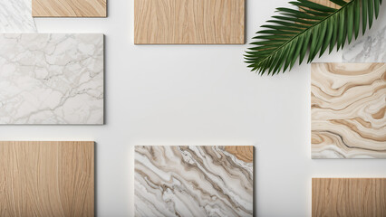 Interior samples, mock-up samples, interior material samples,