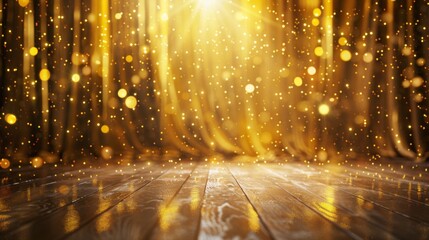 golden wedding, birthday, gold, glitter, sun, copy and text space, 16:9