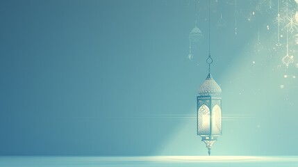 Islamic Celebration Day Eid al Adha backgrounnd with copy space