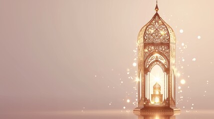 Obraz premium Elegant, ornate lanterns hang against a teal background, casting intricate shadows. Perfect for themes of culture, tradition, and decoration.