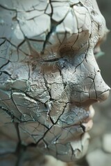 3D render of Skin 3d render texture Pbr style