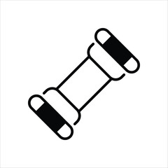 Resistance Band vector icon