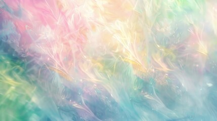Abstract background with pastel pinks greens and blues gradient overlays wallpaper