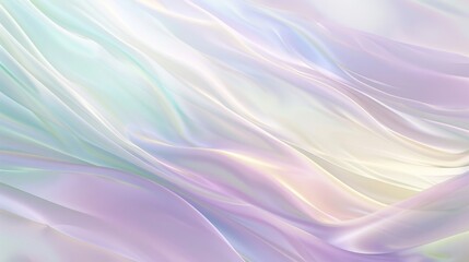 Fototapeta premium Tranquil abstract with pastel purple mint and yellow light effects wallpaper