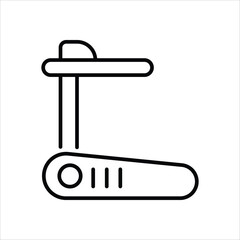 Treadmill vector icon