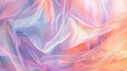 Vibrant abstract with pastel shades soft patterns light shafts hints of petals wallpaper
