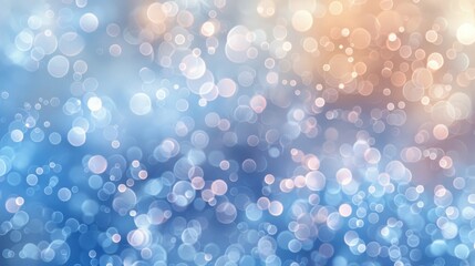Abstract with twilight blue frosty white and copper hues gradient transitions light reflections and festive serenity wallpaper