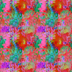 Seamless Print Shibori pattern and tie-dye allover textile Shibori allovers pattern design