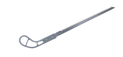 A drywall saw, also referred to as a plasterboard or jab saw.