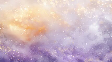 Snowy white icy blue and warm amber tranquil abstract wallpaper