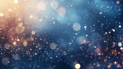 Obraz premium Midnight blue sparkling silver and warm chestnut abstract gradients wallpaper