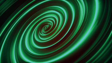 Abstract blurred circle background. Whirlpool. Liquid vortex. Radial abstract winding bright tunnel background. The magic of a digital tunnel of a spiral vortex whirlpool. 3D vector