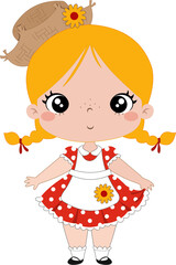 Menina Caipira - Festa junina