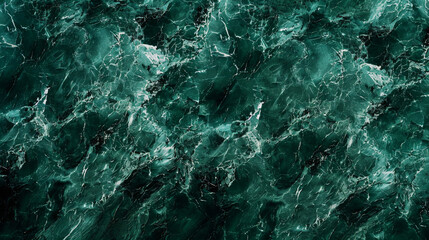 green marble texture, dark green color with white veins, dark background