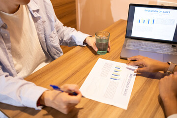 Collaborative work analysis in a modern coworking space