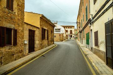 Unterwegs im Landesinneren auf der wunderschöne und sonnigen Balearen Insel Mallorca zum Castell de Capdepera - Spanien