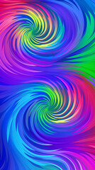 Obraz premium Abstract Image, Spirals and Vortices, Pattern Style Texture, Wallpaper, Background, Cell Phone and Smartphone Cover, Computer Screen, Cell Phone and Smartphone Screen, 9:16 Format - PNG