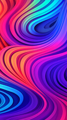 Obraz premium Abstract Image, Spirals and Vortices, Pattern Style Texture, Wallpaper, Background, Cell Phone and Smartphone Cover, Computer Screen, Cell Phone and Smartphone Screen, 9:16 Format - PNG