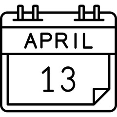 104 - April 13 Icon