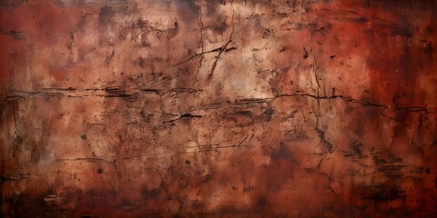 Vintage red grunge texture with distressed weathered surface for a horror-themed design. Concept Horror Design, Grunge Texture, Vintage Style, Distressed Surface