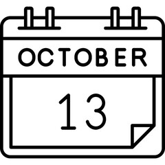 287 - October 13 Icon