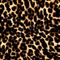 Fototapeta premium leopard print leather texture vector pattern