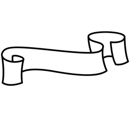 Ribbon banner vector