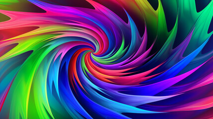 Fototapeta premium Abstract Image, Spirals and Vortices, Pattern Style Texture, Wallpaper, Background, Cell Phone and Smartphone Cover, Computer Screen, Cell Phone and Smartphone Screen, 16:9 Format - PNG