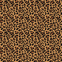 
leopard background vector leather texture seamless pattern, fashionable stylish modern print
