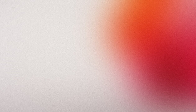 Vintage grain textured design with a smooth red gradient transition