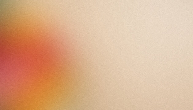 Highresolution image of a grainy textured gradient background in warm tones